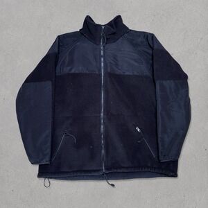 Peckham Fleece Jacket Black Men's Size XL Military Cold Weather Jacket DSCP USA